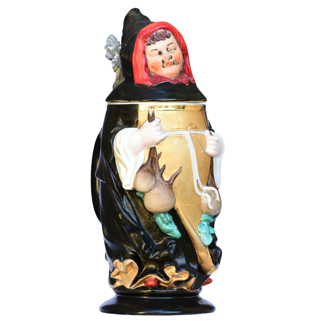 Schierholz Character Beer Stein Munich Child - Germany - Porcelain Lithophane