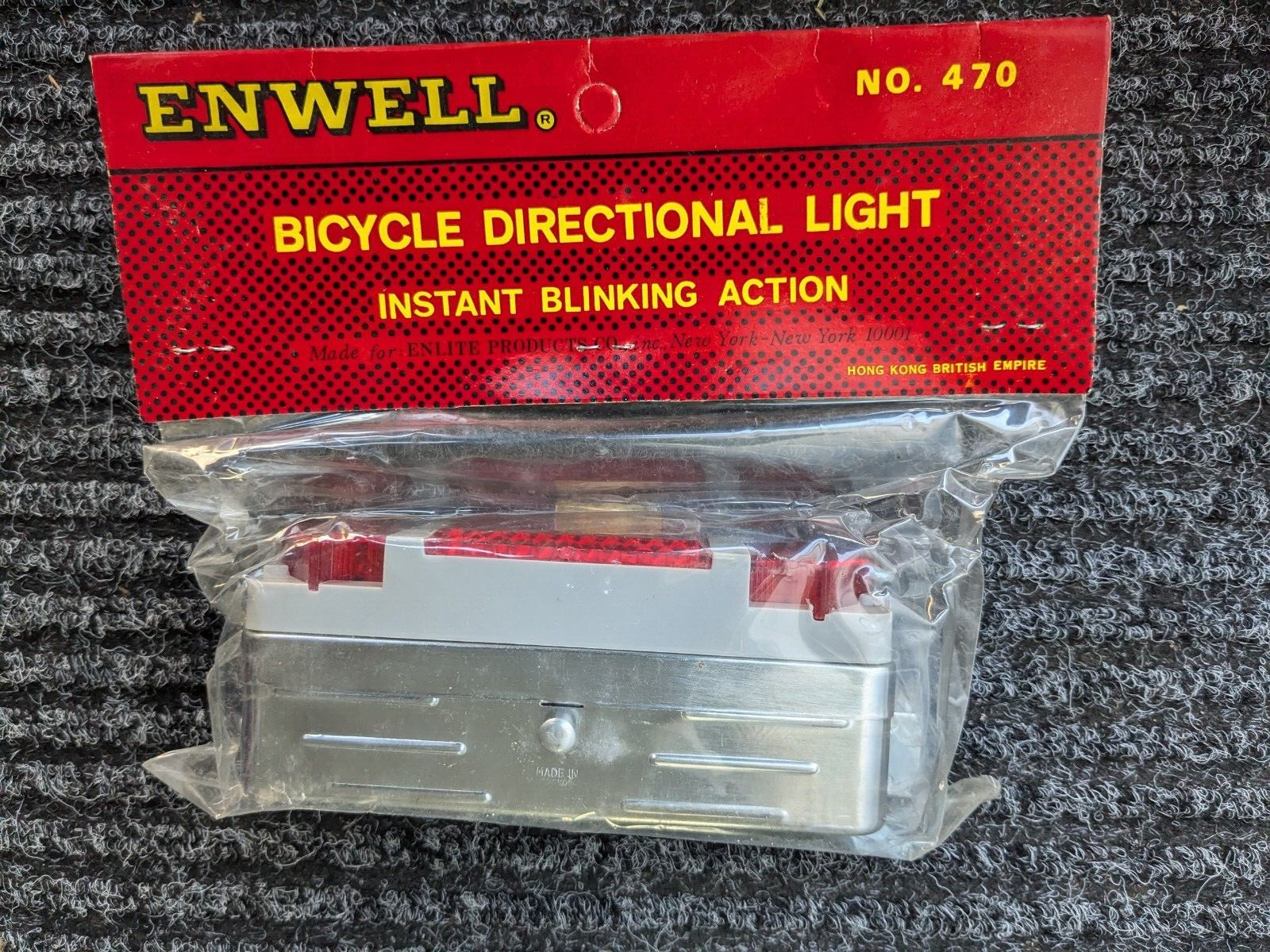Vintage Bicycle TURN SIGNAL Accessory -  Original NOS for Sting-ray & Others