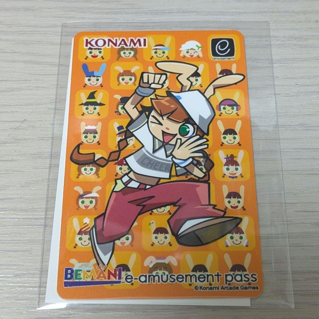 *New Pop'n Music e-amusement pass Konami Arcade Game Card Japan Limited Unused
