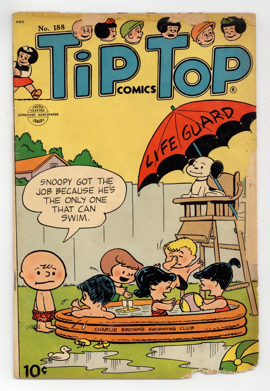 Tip Top Comics #188 FR 1.0 1954