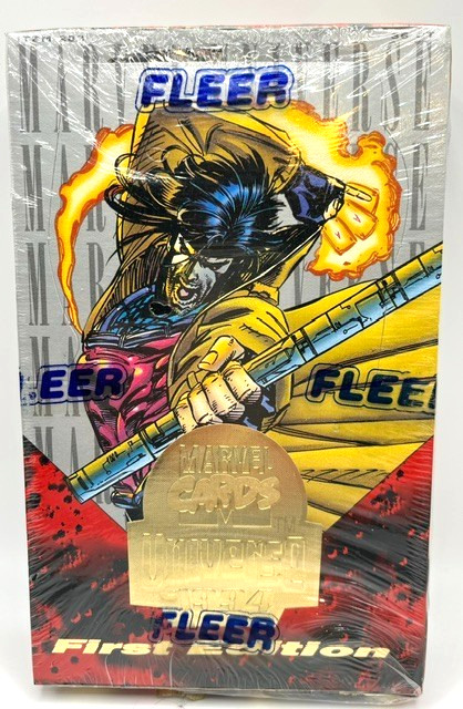 1994 Fleer Marvel Cards Universe First Edition, Gambit Cover #8869, Sealed Box 1994 Fleer Marvel Cards Universe First Edition, Gambit Cover #8869, Sealed Box