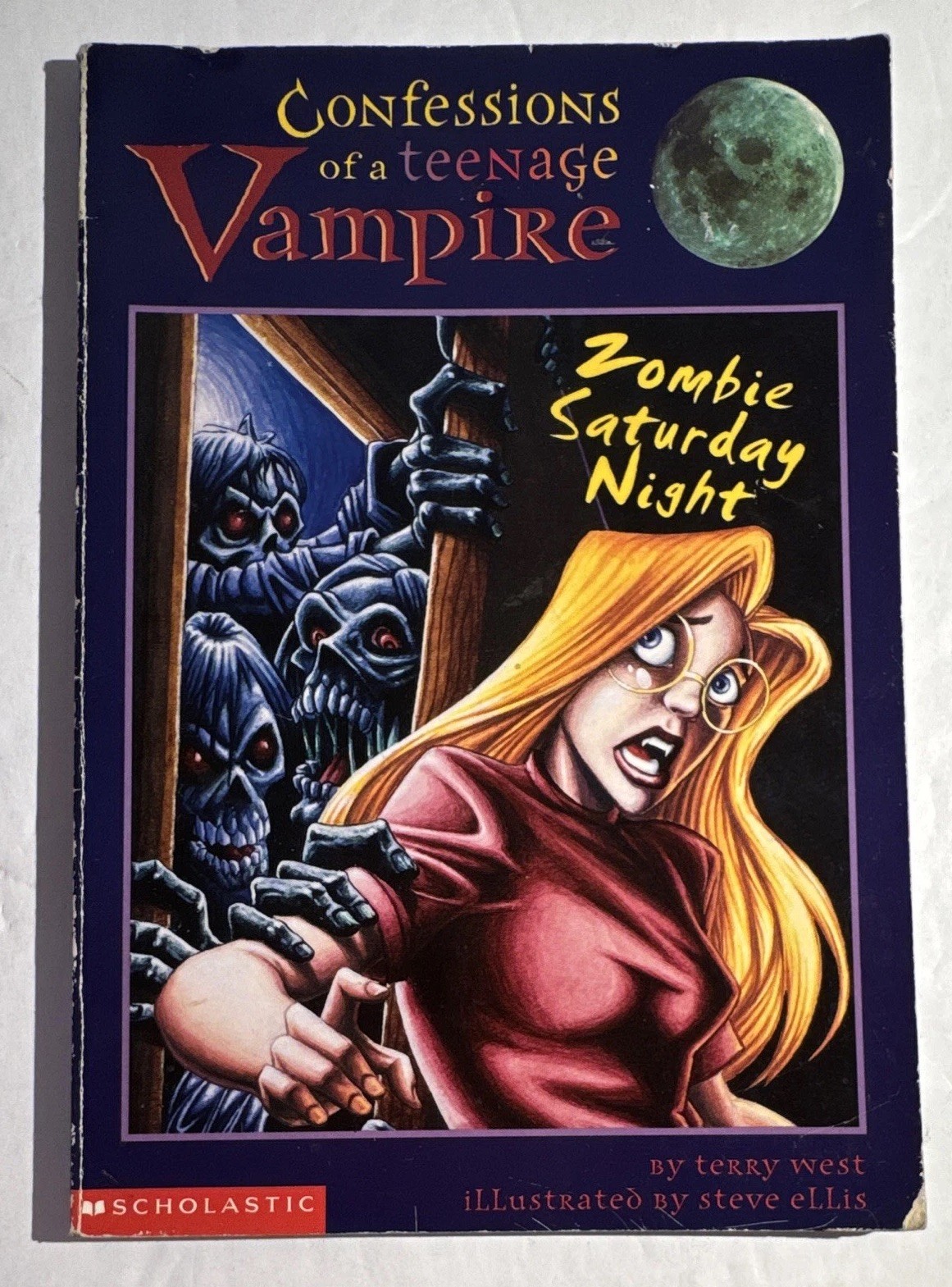 Confessions of a Teenage Vampire Zombie Saturday Night Graphic Novel Terry West
