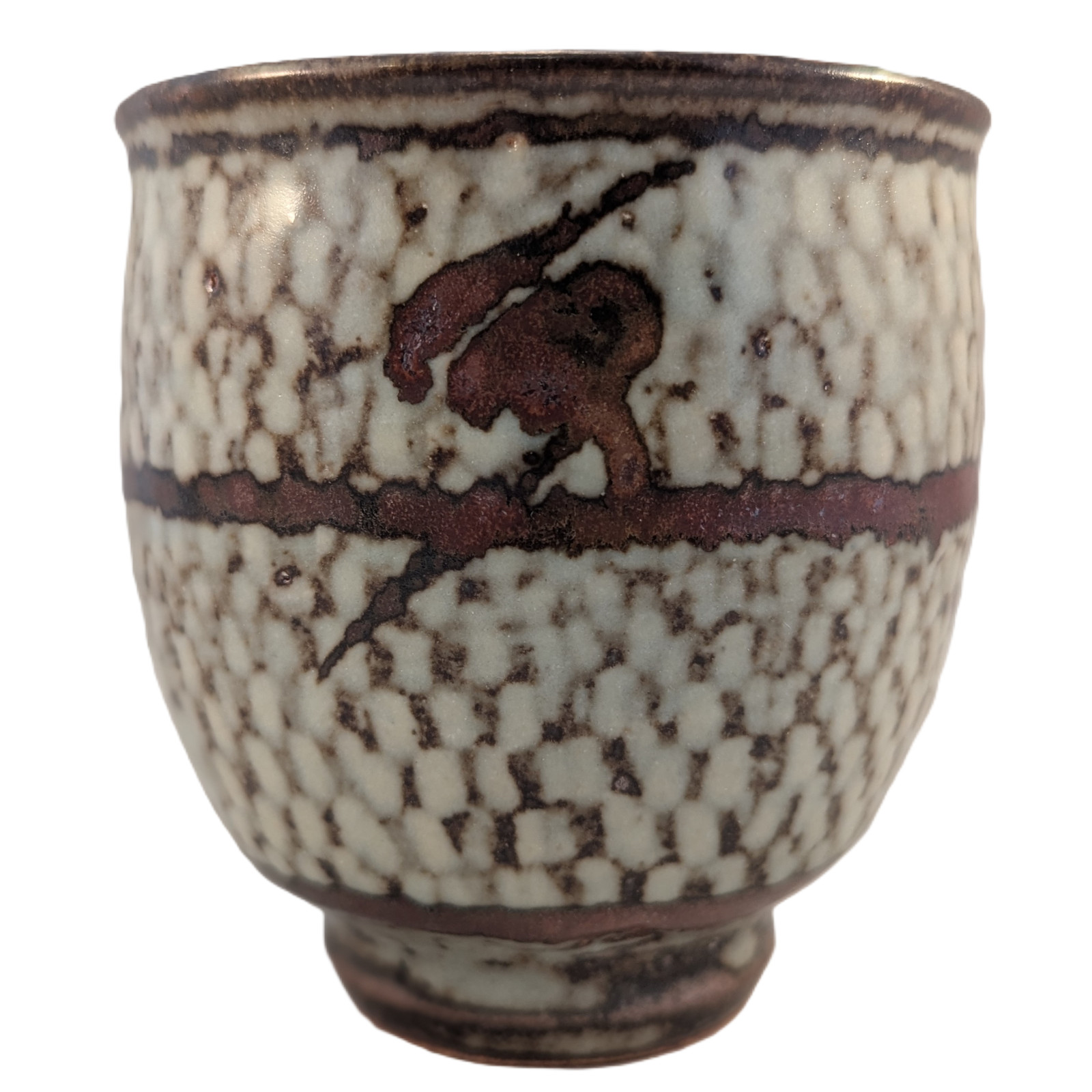 Tatsuzō Shimaoka 島岡達三 LNT Japanese Mashiko Studio Pottery Large Cup or Tea Bowl