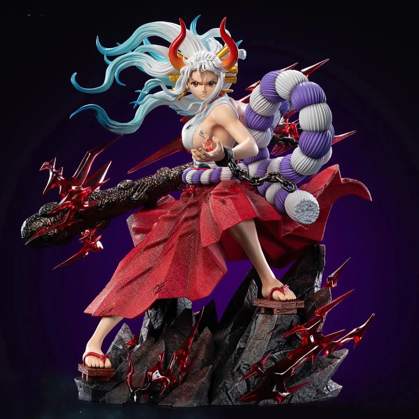 One Piece Yamato GK PVC Figure Anime Collectible Statue Display Model Ornament