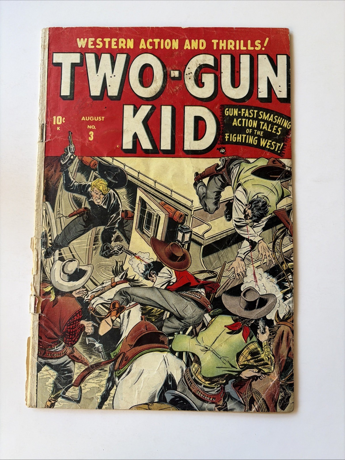 TWO-GUN KID # 3 (MARVEL) (1948) ANNIE OAKLEY - SYD SHORES & MIKE SEKOWSKY art