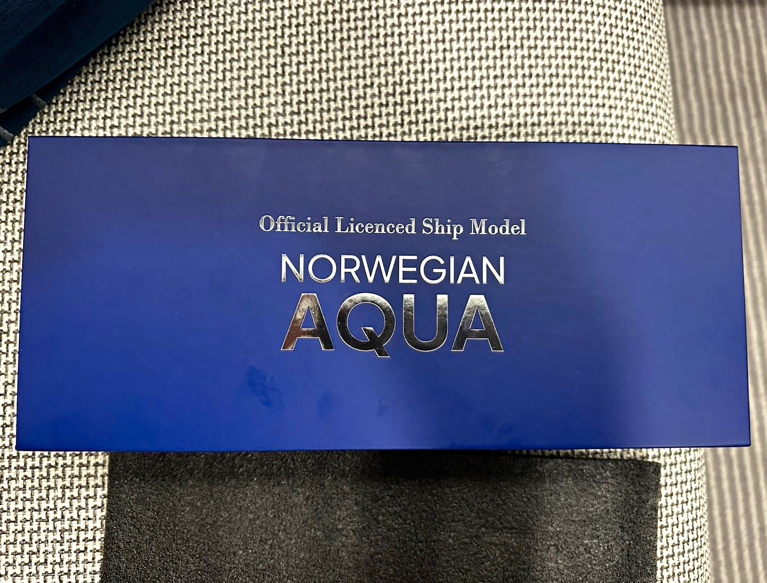 NCL Norwegian Aqua Official Licensed Ship Model with Box (Norwegian Cruise Line)