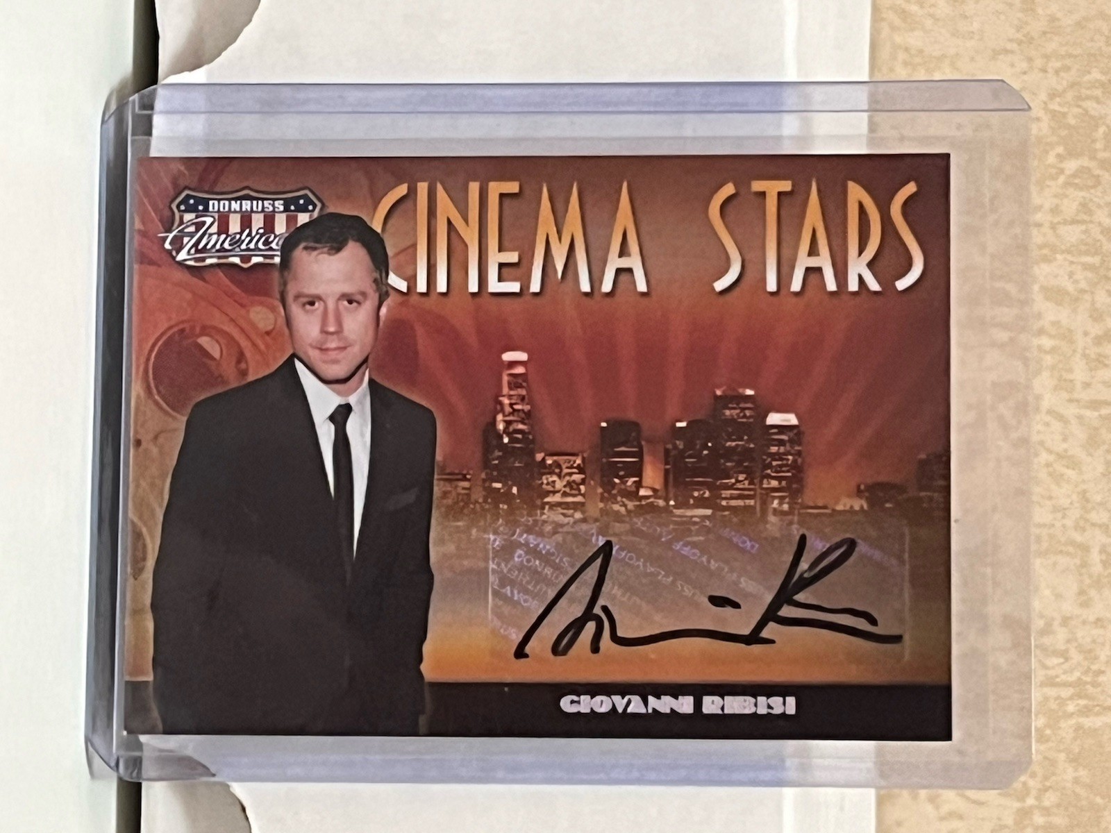 Giovanni Ribisi 2007 Donruss Americana Cinema Stars Autograph /50 #CS-9