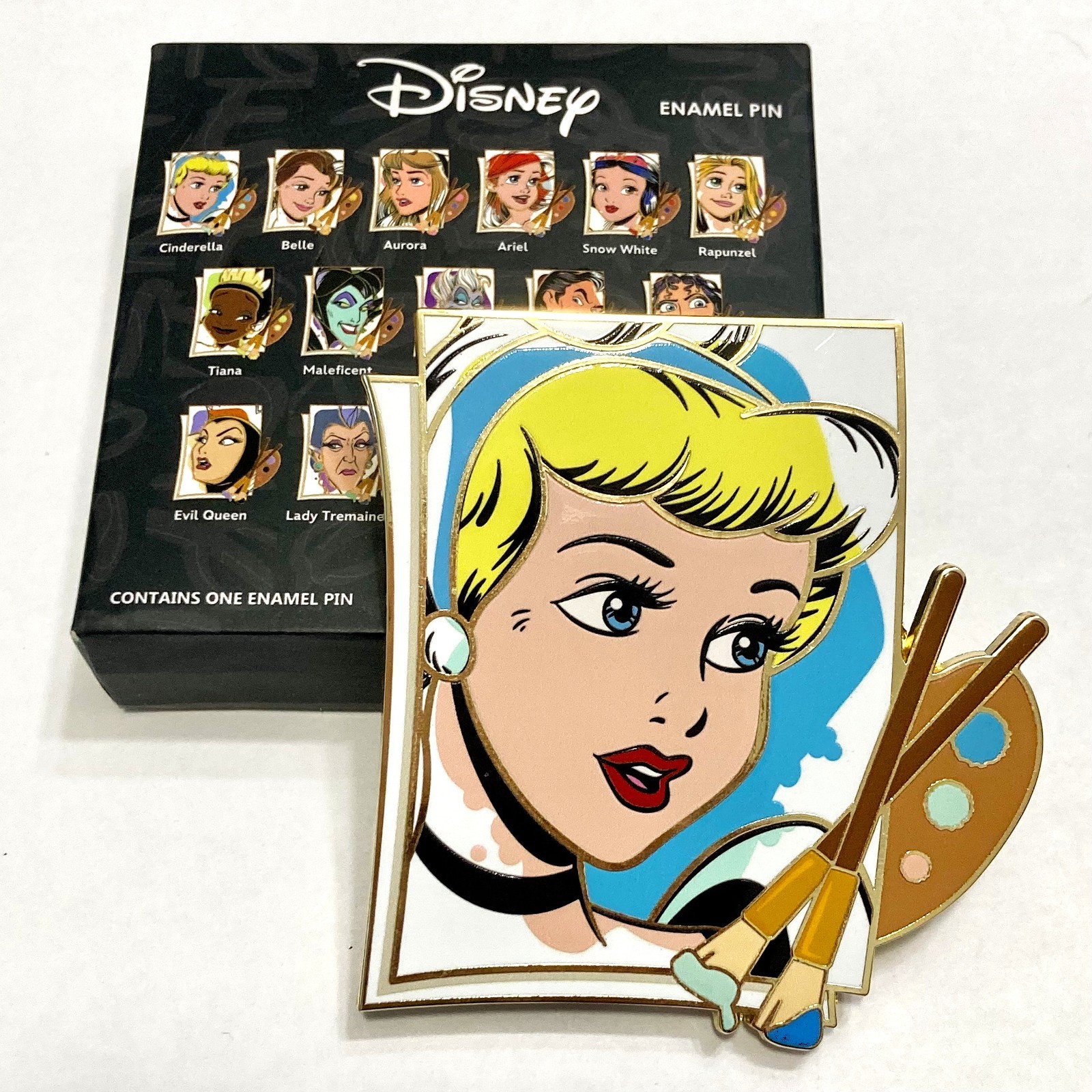 PALM Disney Princess Paint and Paper Mystery Jumbo Pin LE 1000 (You Choose) PALM Disney Princess Paint and Paper Mystery Jumbo Pin LE 1000 (You Choose)
