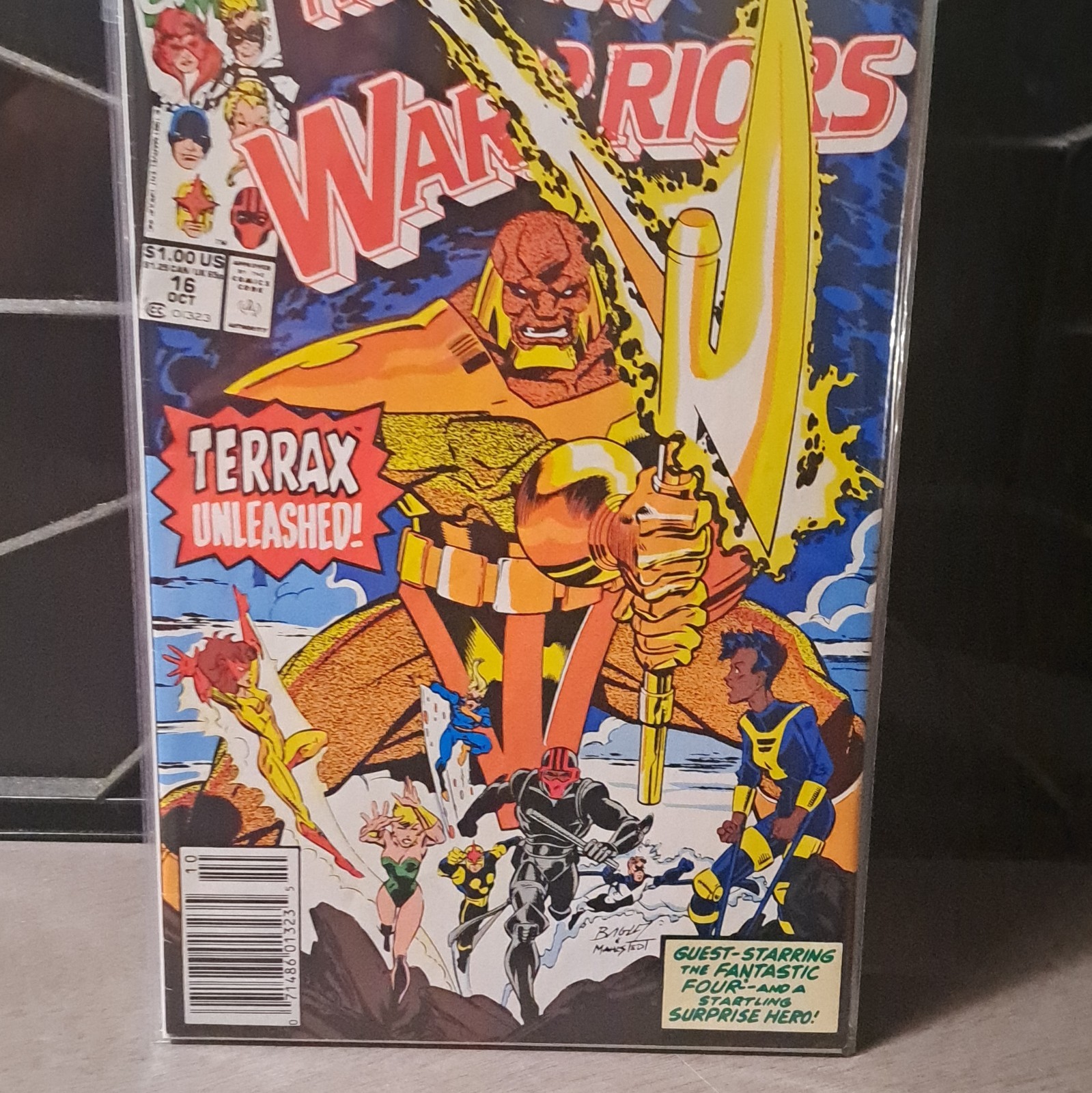Marvel Comics The New Warriors #20 (1992) Single Issue Mixed Lot Bagley Terrax