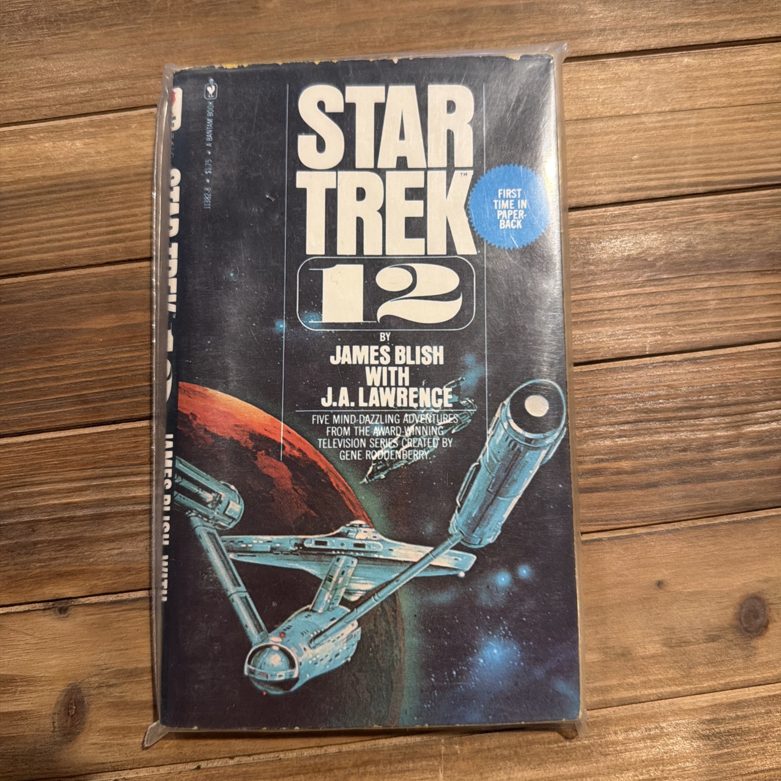 Vintage Star Trek 12 Paperback Book 1977