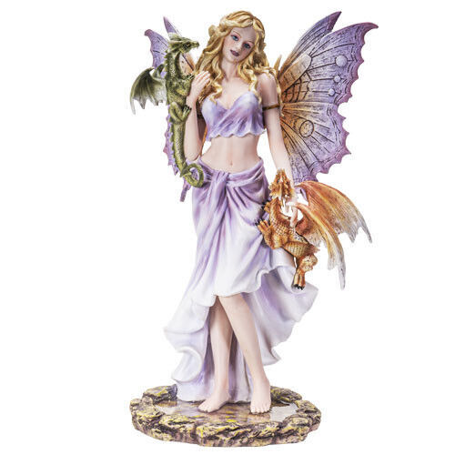 PT Fairy Dancing with Dragons Figurine