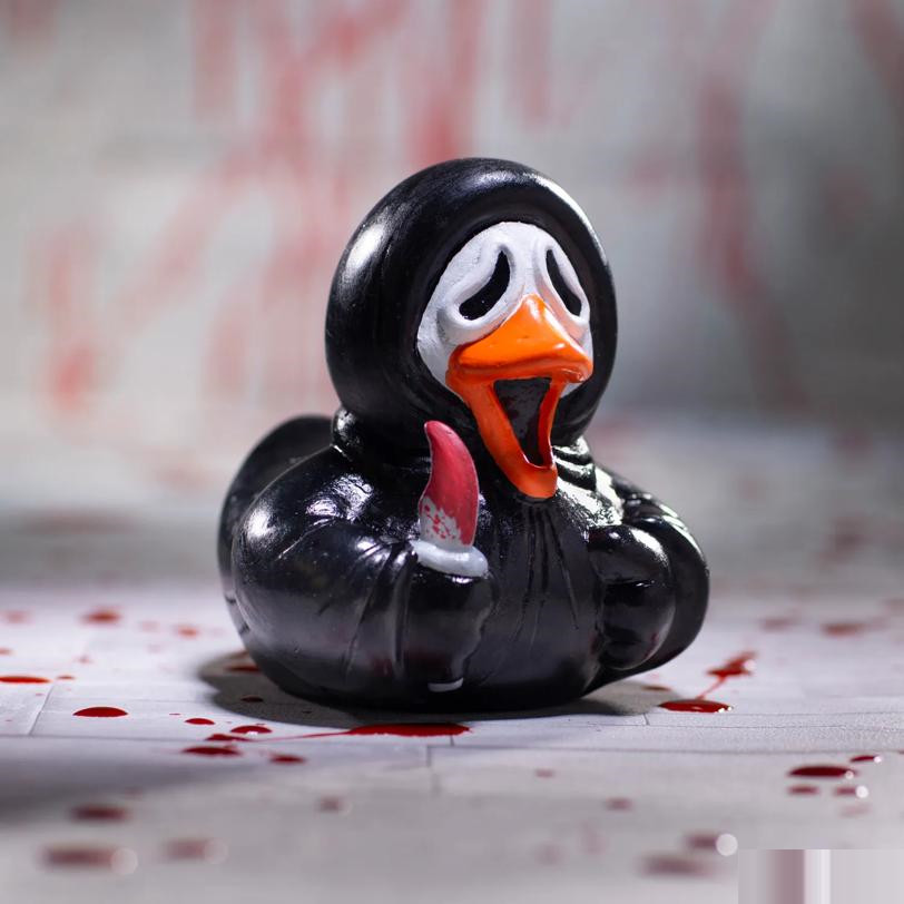 Ghost Face® Horror Rubber Duck Collectible Vinyl Figure w/ Box - Fun World