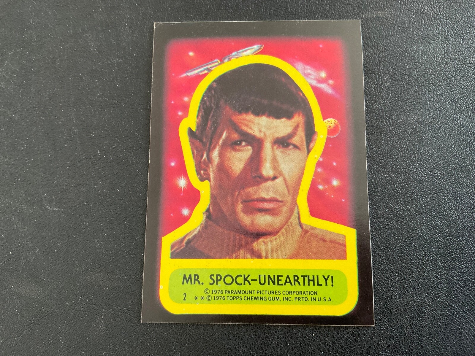 1976 STAR TREK STICKERS PICK CARDS YOU WANT