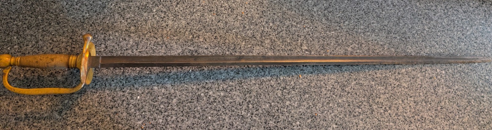 Rare 1861 dated U.S. Civil War Original M1840 NCO Officers sword by Collins 