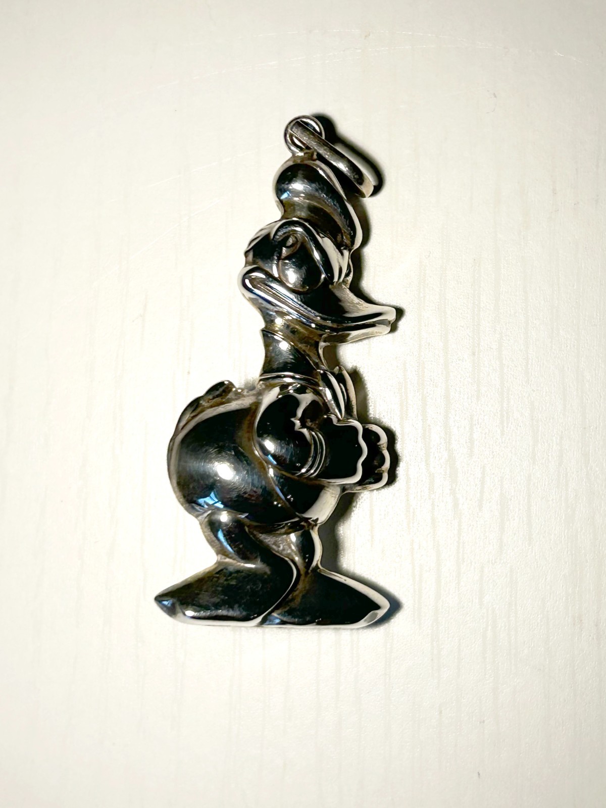 Vintage Walt Disney Sterling Silver Donald Duck Christmas Ornament 7.35g