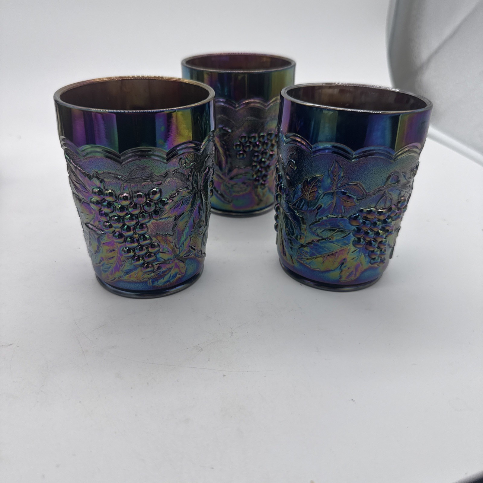 Set of 3 Dugan Grape Carnival Drinking Tumblers