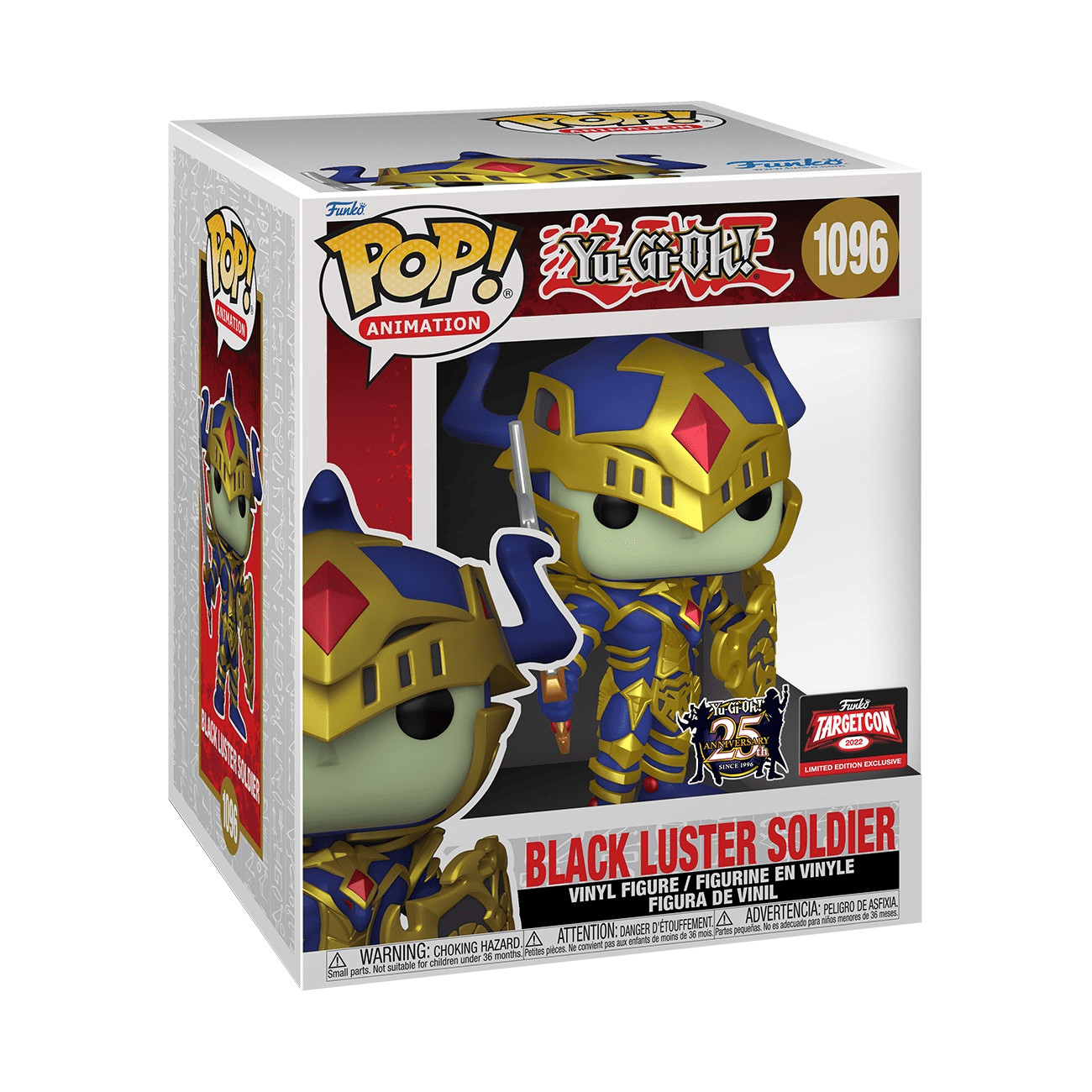 Funko Pop Yu-Gi-Oh Black Luster Soldier #1096 6” TargetCon 2022 Exclusive