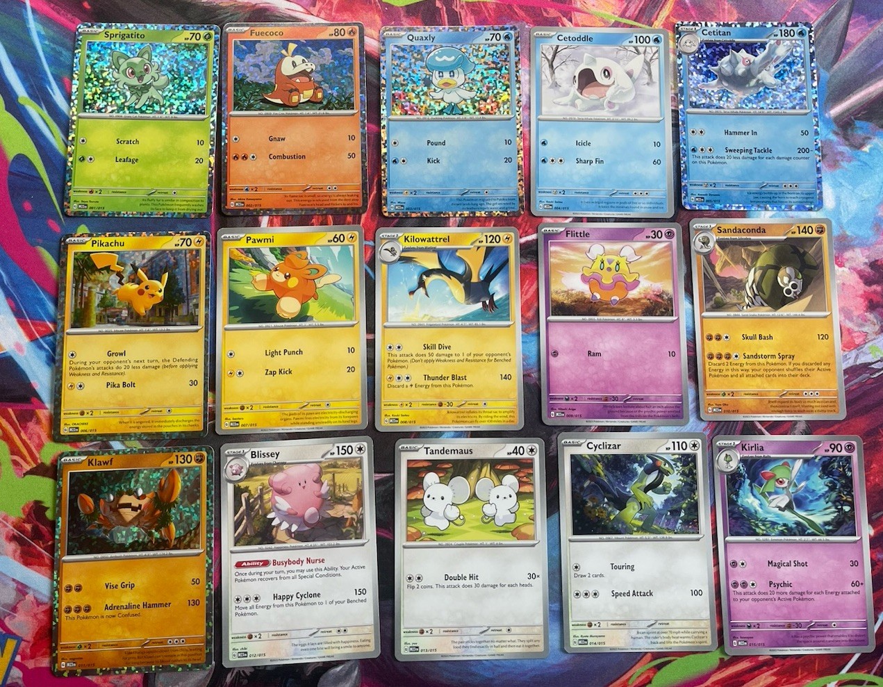 Pokemon McDonalds 2023 Match Battle Complete Set of 15 Cards - NM Pokemon McDonalds 2023 Match Battle Complete Set of 15 Cards - NM