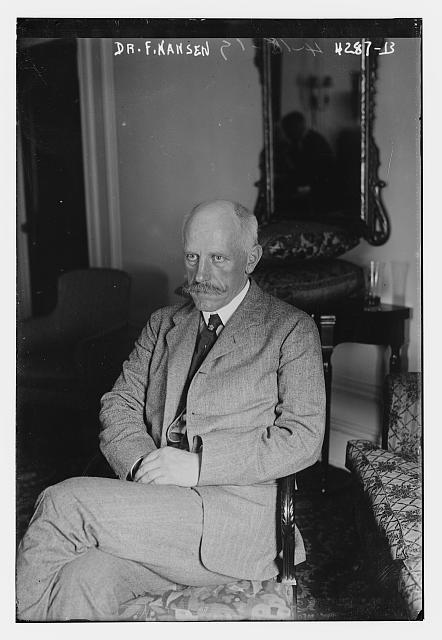 Dr Fridtjof Nansen Norwegian Commission Who Came To United States - Old Photo