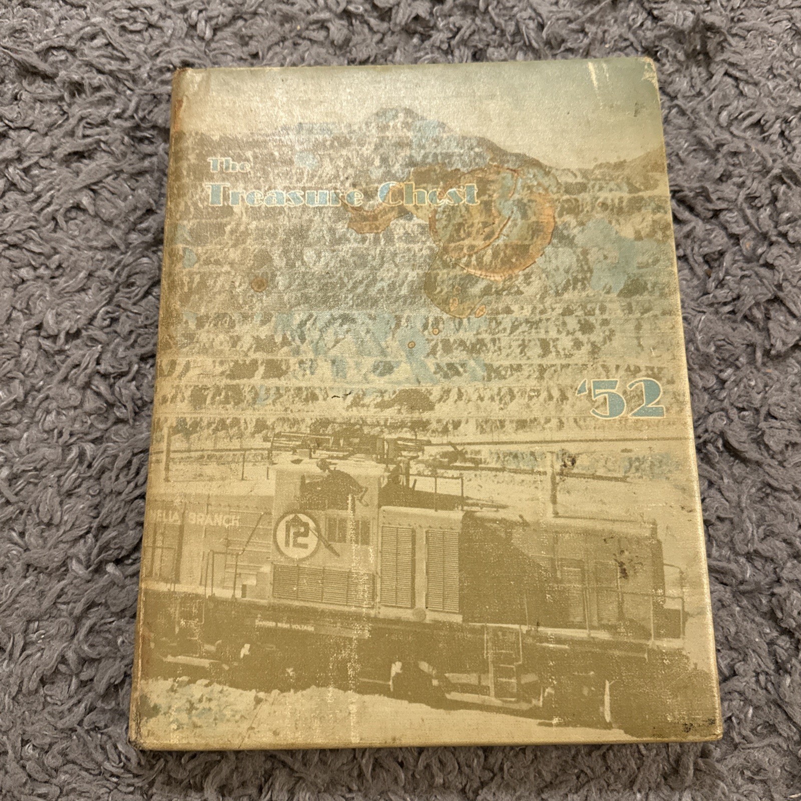 Vintage 1952 Ajo High School Yearbook Treasure Chest Arizona Photos