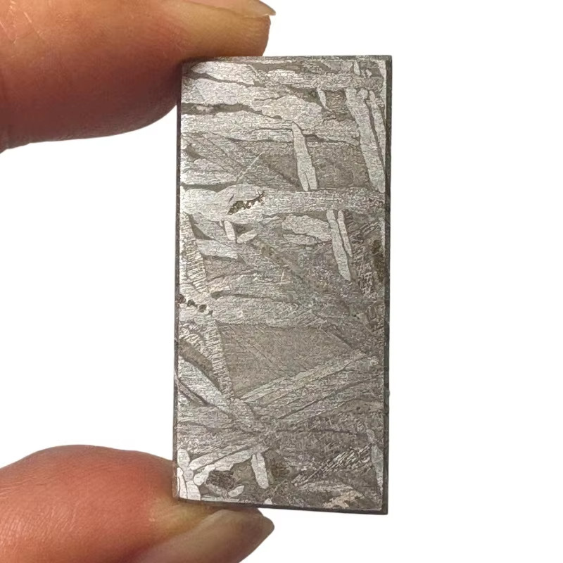 31G Muonionalusta meteorite  slice ,Naturally Iron meteorite CC182