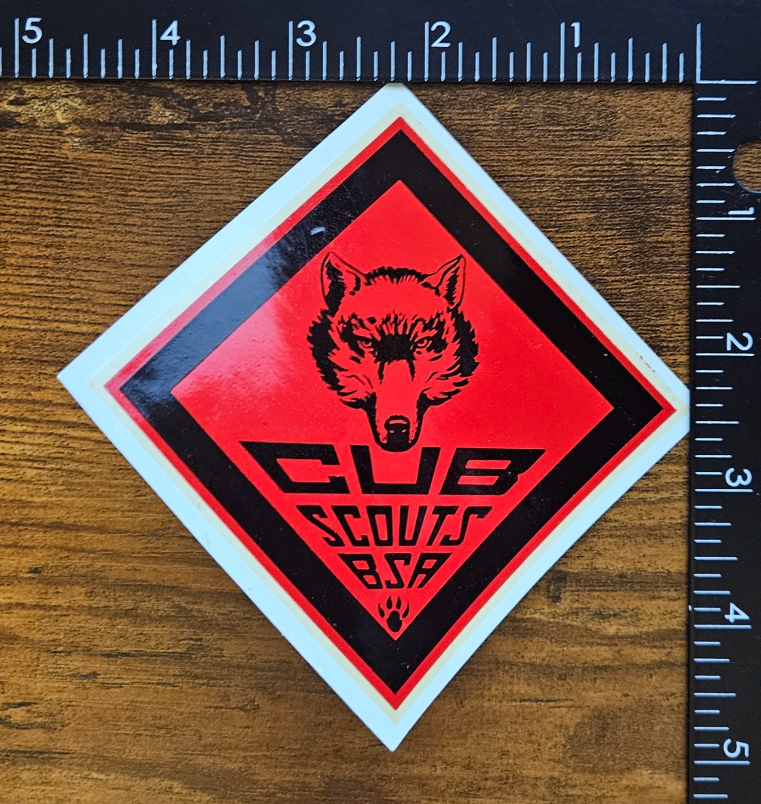 Vintage Cub Scouts Boy Scouts of America Decal