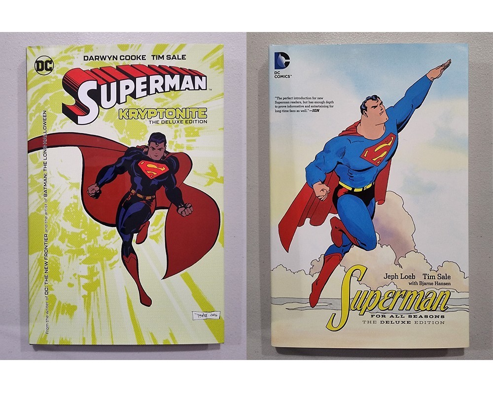 Superman Kryptonite & For All Seasons the Deluxe Edition Hardcover Set Tim Sale