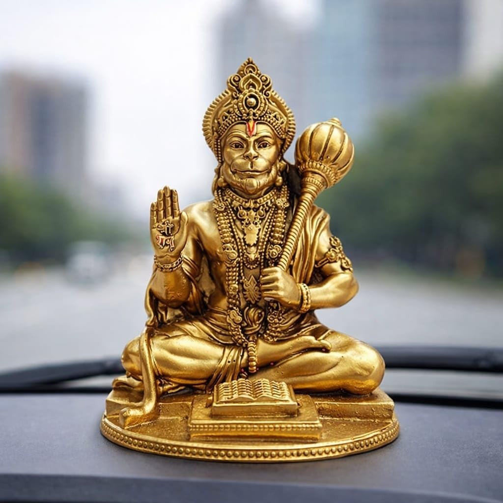 Solid Lord Hanuman Idol Statue For Spiritual Decor Vastu Pooja Home/office Gift Solid Lord Hanuman Idol Statue For Spiritual Decor Vastu Pooja Home/office Gift