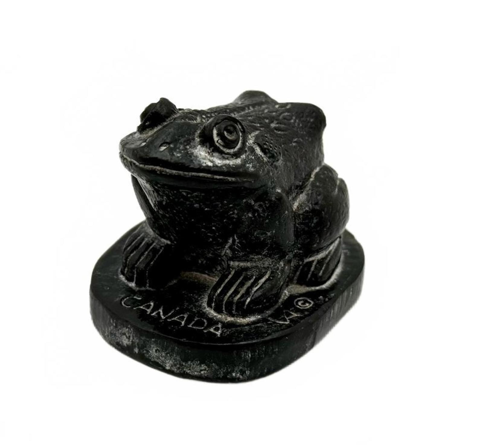 Vintage Vanstone Vancouver BC Canada Frog Figurine Animal X-Small Sculpture