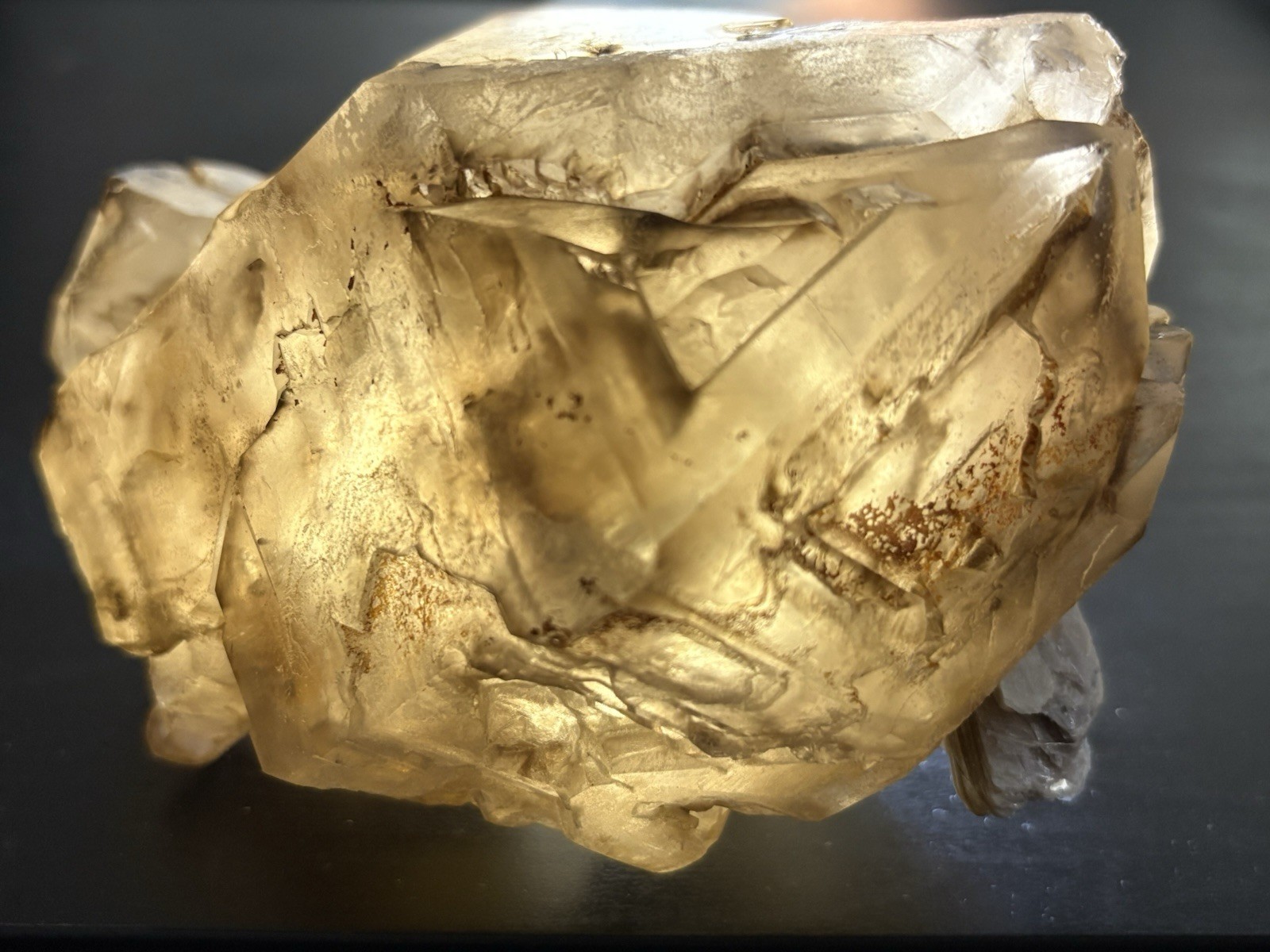 XL Elestial Smokey Quartz with Mica