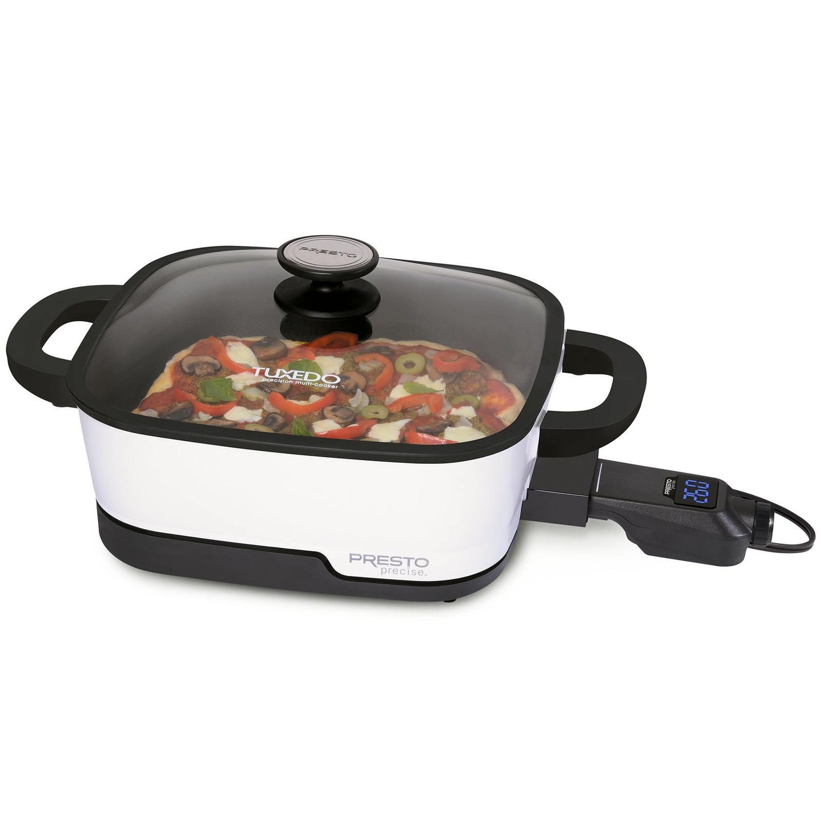 Presto 07118 Tuxedo™ Digital Precision Skillet Multi-Cooker