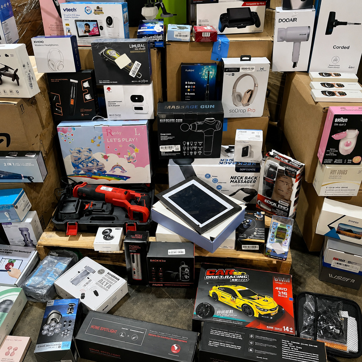 Amazon Merchandise Treasure Crate – Wholesale Reseller Bundle