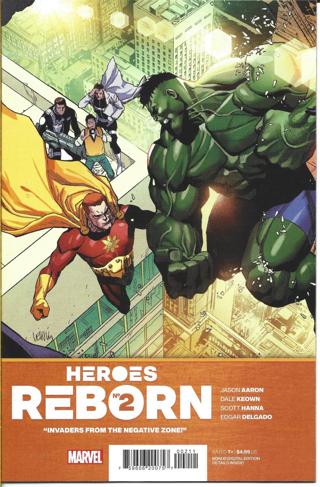 HEROES REBORN #2 LEINIL FRANCIS YU VARIANT MAVEL COMICS 2021 NEW UNREAD B /B