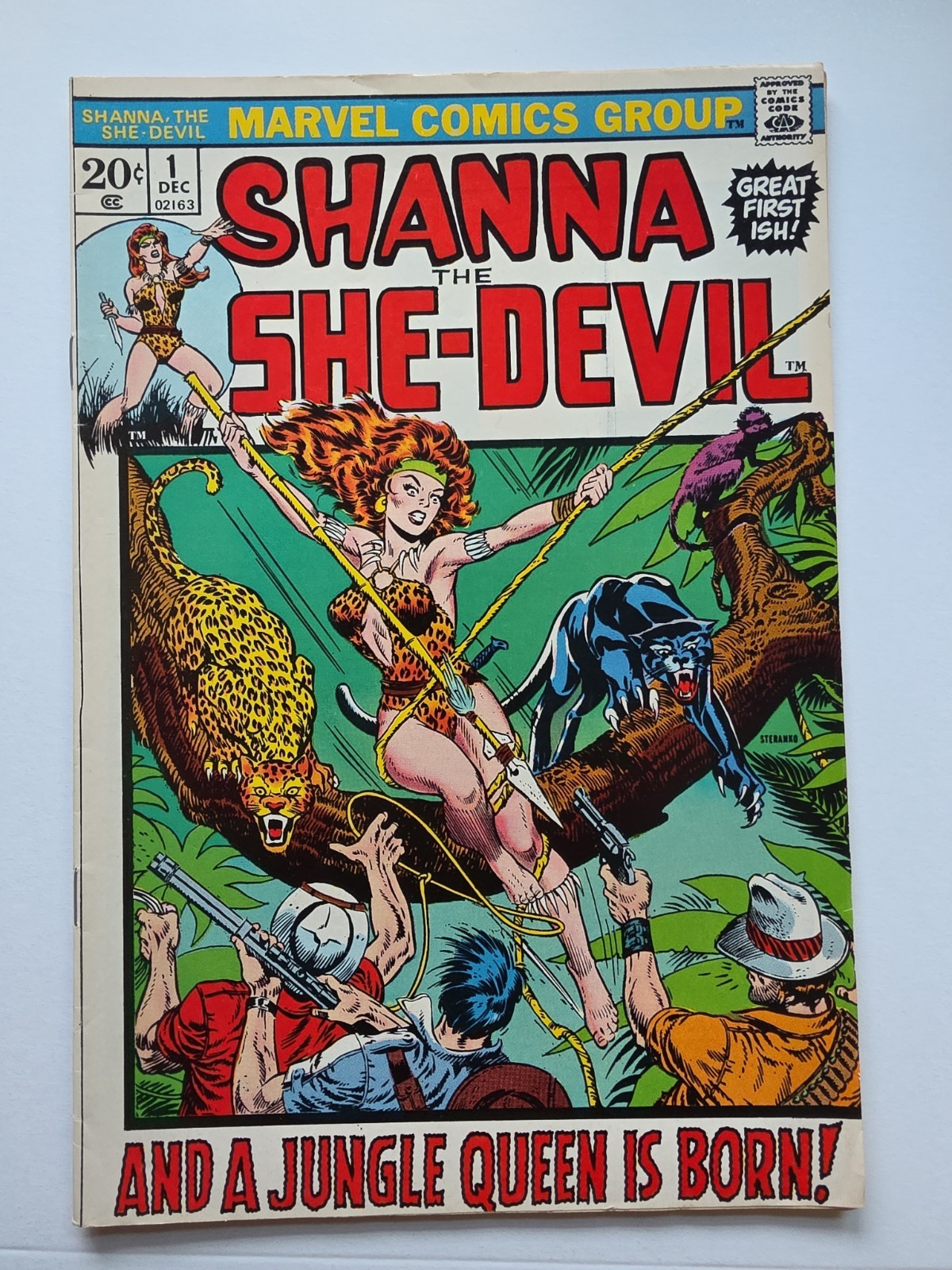 Shanna the She-Devil #1 (1972) Marvel Comics Jim Steranko Cover