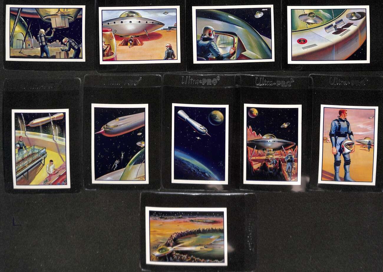 1962 Mister Softee  NMMT  complete 10 card set nice D107074