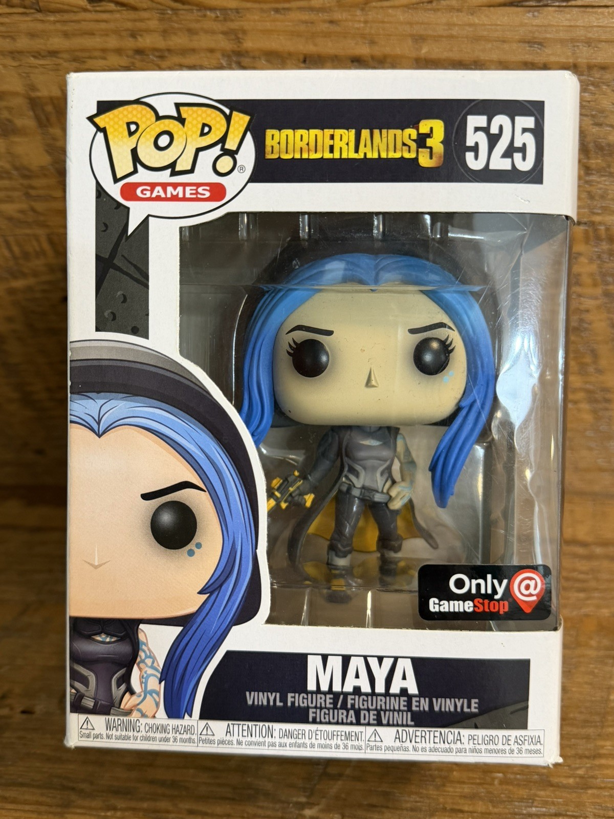 Funko Pop Vinyl Borderlands 3 Maya #525 GameStop Exclusive Figure