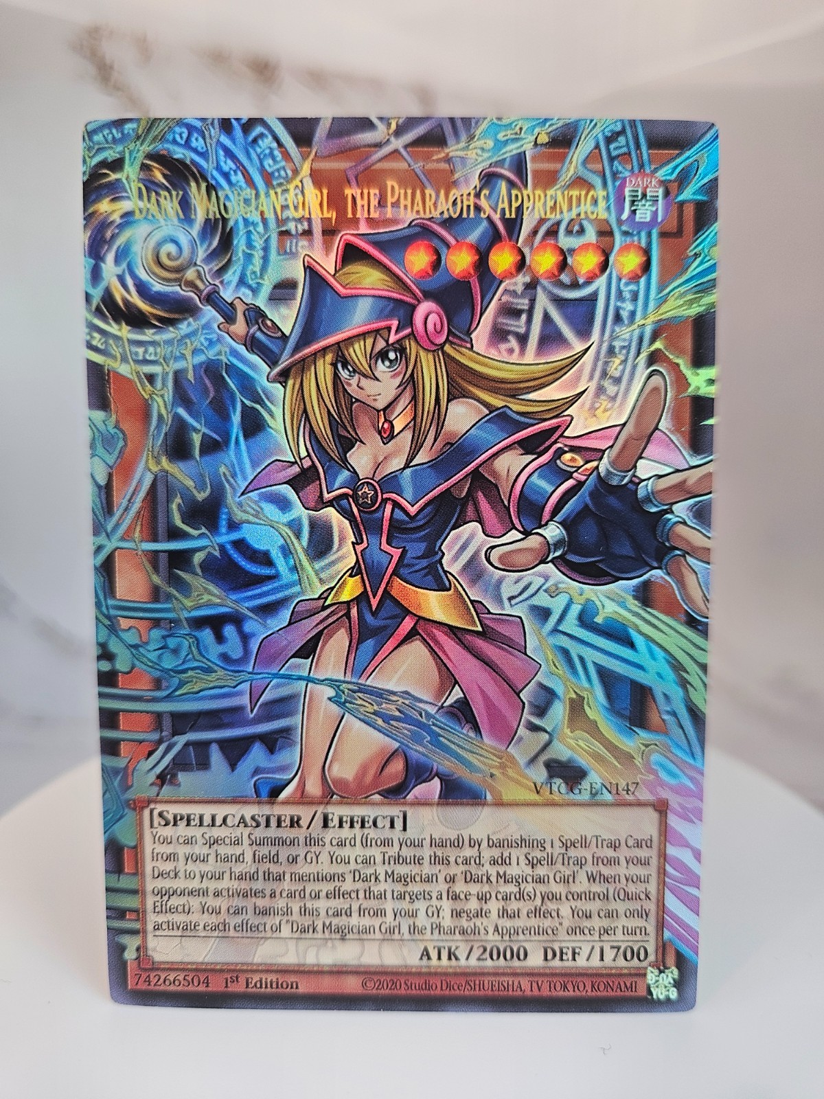 Dark Magician Girl the Pharaoh's Apprentice - Overframe Ultra Rare (Servant) Dark Magician Girl the Pharaoh's Apprentice - Overframe Ultra Rare (Servant)
