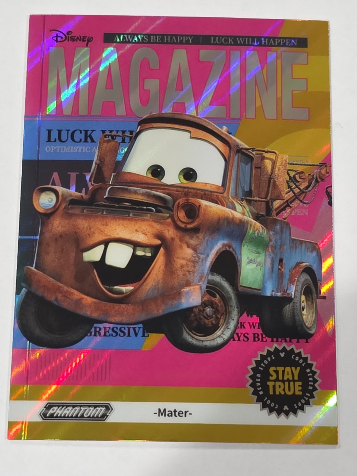 ONLY 45 MADE MATER 06/45 SSP 2025 KAKAWOW PHANTOM DISNEY PIXAR CARS MAGAZINE