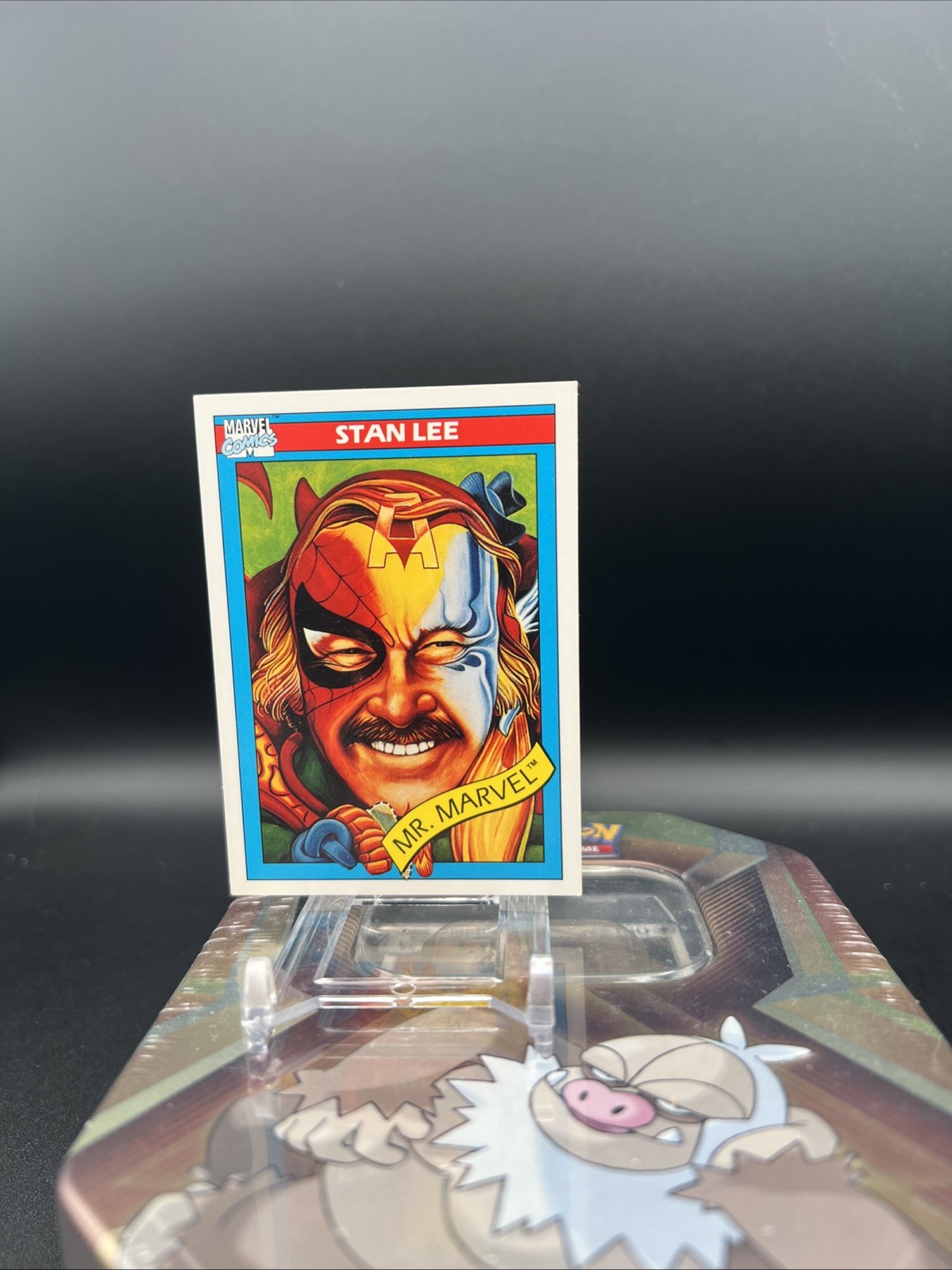 1990 Impel Marvel Universe Series 1 Stan Lee Mr. Marvel #161. NM 1990 Impel Marvel Universe Series 1 Stan Lee Mr. Marvel #161. NM