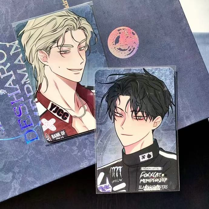 2Pcs Korean Manhwa Low Tide In Twilight Yeo Taeju Photocard Collecting