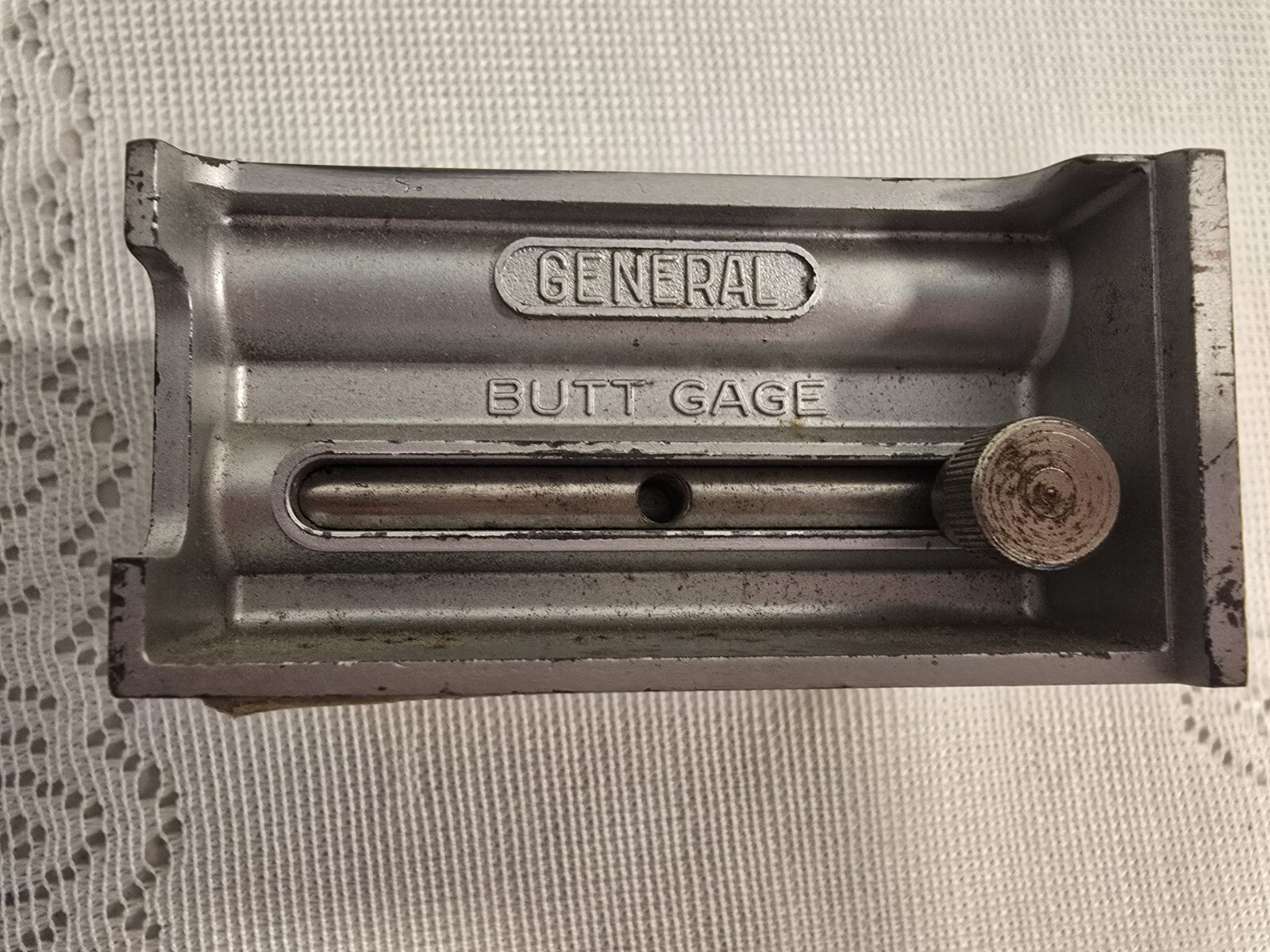 GENERAL BUTT GAUGE NO. 824 CARPENTRY WOODWORKING TOOL MADE IN USA