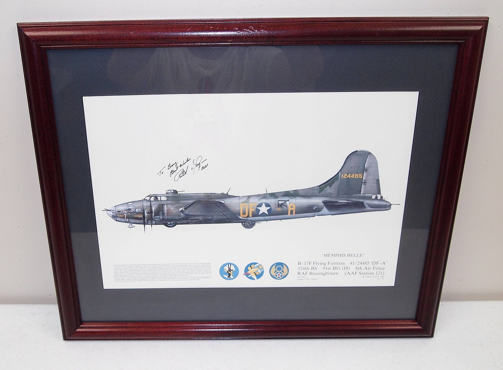 PILOT- ROBERT MORGAN SIGNED 