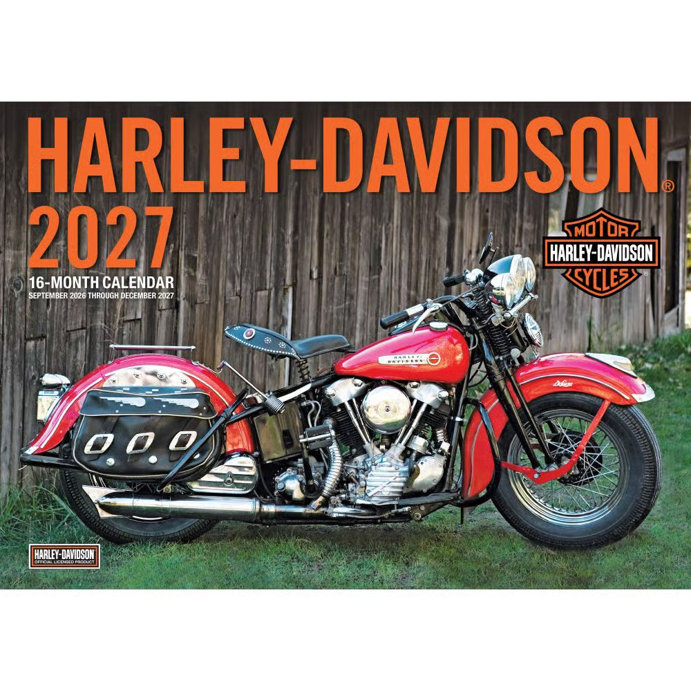 Quarto, Harley Davidson Large 2027 Wall Calendar Quarto, Harley Davidson Large 2027 Wall Calendar