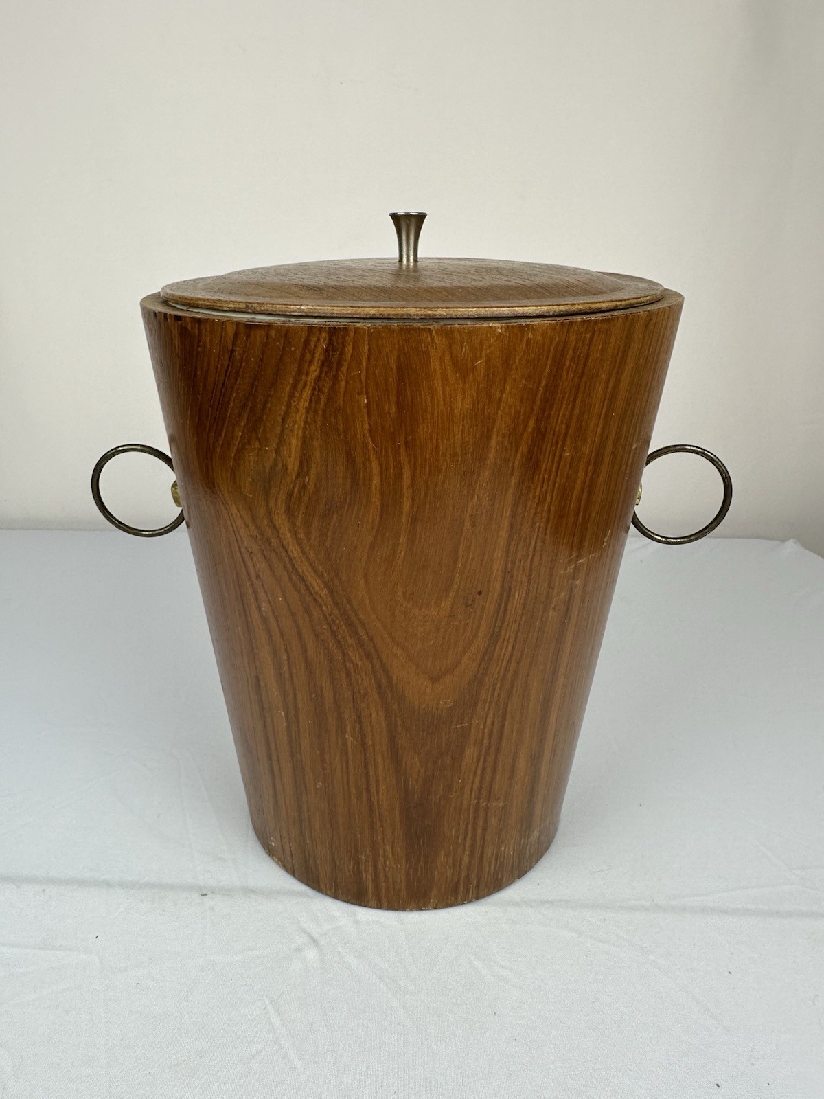 Vintage Servex Teakwood MCM Ice Bucket Beautiful Vintage Servex Teakwood MCM Ice Bucket Beautiful