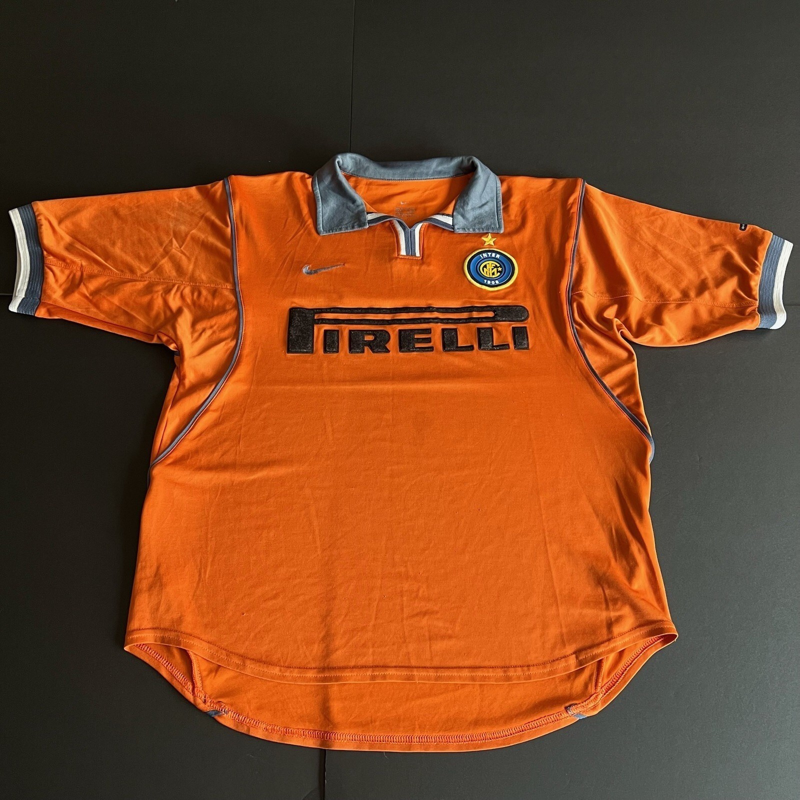 Authentic Original Nike Inter Milan 2000/2001 Third Shirt Mens Medium (964)
