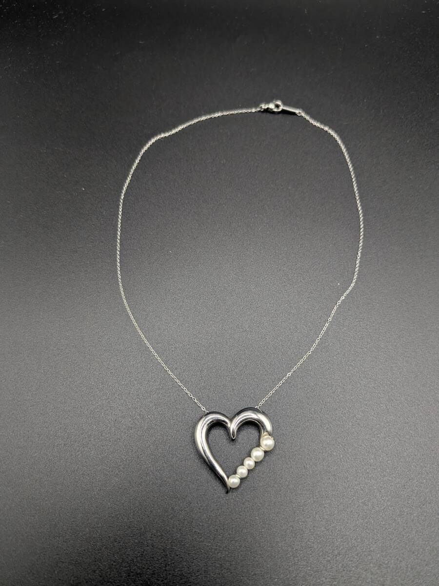 Tasaki Silver 983 Necklace Women\'s Jewelry AA0126-N C 34-46 cm