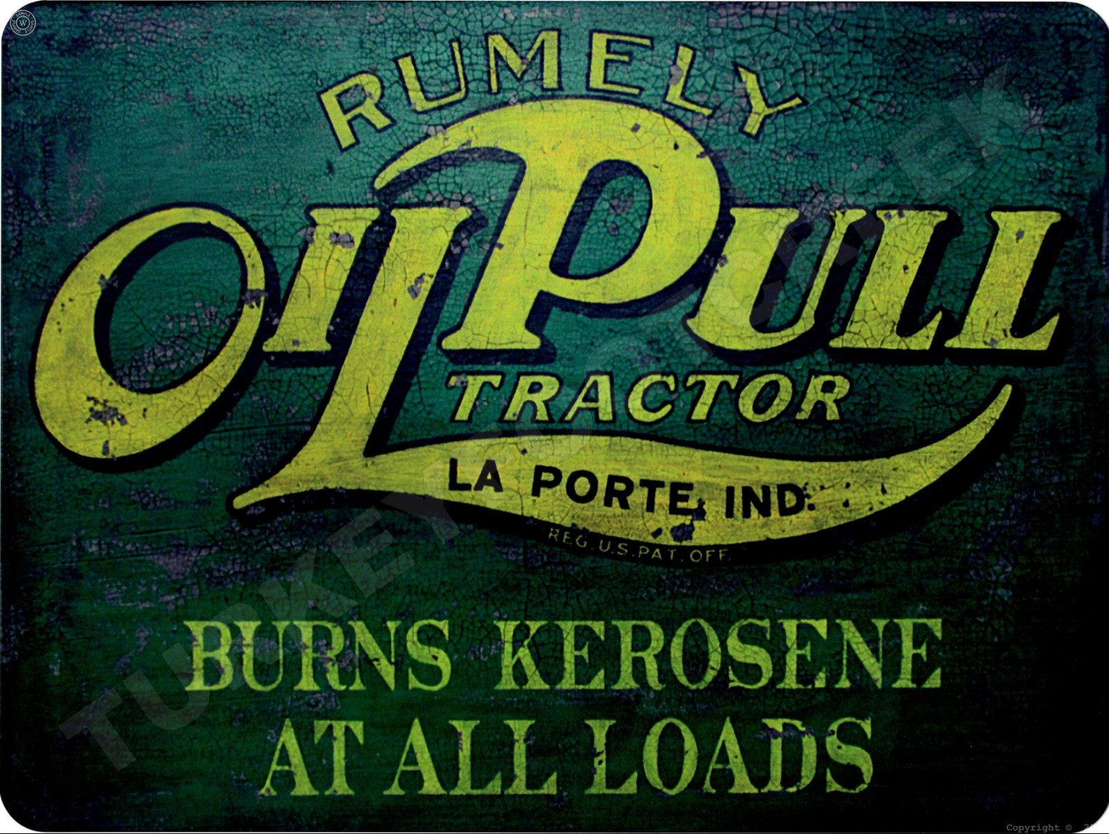 Rumley Oil Pull Tractor 9\
