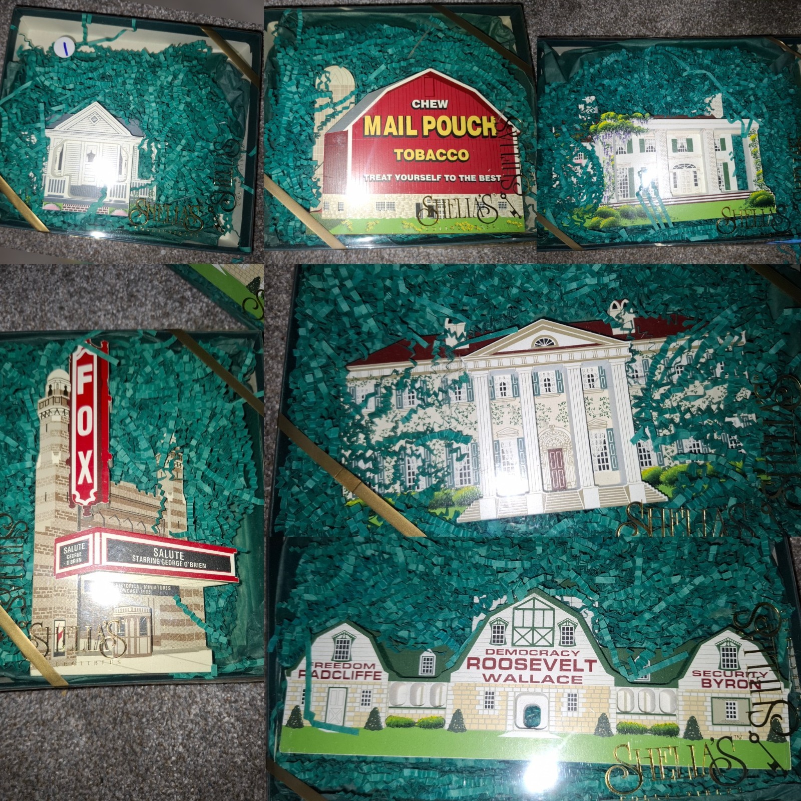 Beautiful Vintage Shelias Collectibles Fox Theatre Atlanta 1995 And 5 Others Beautiful Vintage Shelias Collectibles Fox Theatre Atlanta 1995 And 5 Others