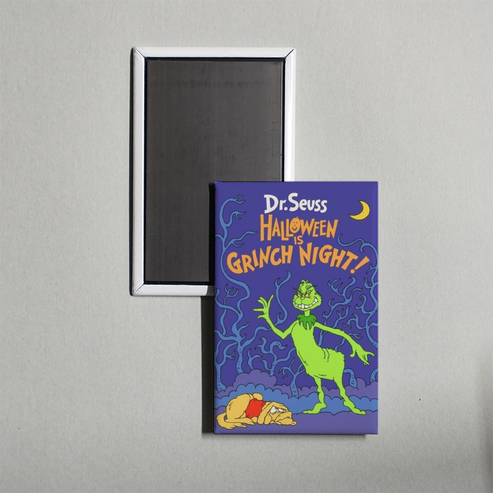 Halloween Is Grinch Night Mini Movie Poster Fridge Locker Magnet Halloween Is Grinch Night Mini Movie Poster Fridge Locker Magnet