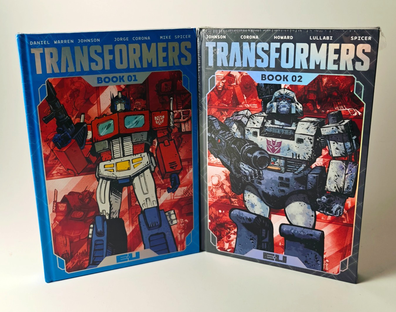 Transformers Deluxe Edition Vol. 1-2 Hardcover (NEW SEALED) Image 2026, Johnson